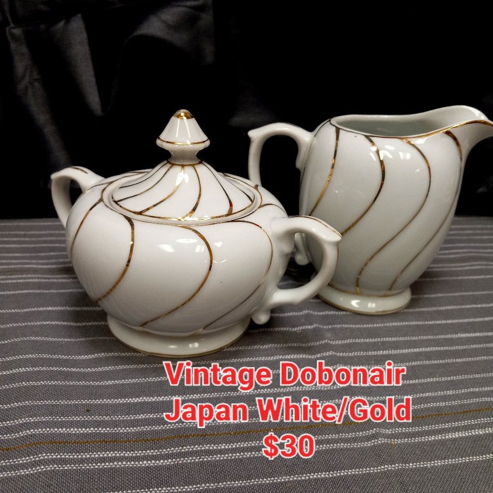 VINTAGE DOBONAIR CREANER SUGAR LID